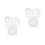 4Pcs Plastic Multi Functional Measuring Drawing Tools for Math 5