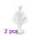 2 Count Fiber Optic Christmas Tree Lights Led Decor Creative Lamp 1