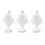 2 Count Fiber Optic Christmas Tree Lights Led Decor Creative Lamp 7