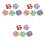 15 Pcs Large Simulation Lollipop Clay For Diy Phone Case Keychain Box 6
