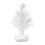 2 Count Fiber Optic Christmas Tree Lights Led Decor Creative Lamp 2