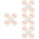 20 Pcs Practical Cosmetic Powder Decorative Powder 6