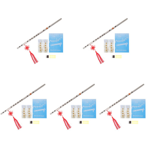 5 Sets Recorder Flute Cleaning Rod Fife Melodious Student 1