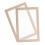 6 Pcs Traditional Wooden Paper Making Frame For Kids Diy Crafting 2