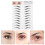 3 Pieces Eyebrow Stickers Women'S Makeup Tool Artificial Eyebrows 11