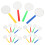 40 Pcs Portable Handheld Magnifying Glass For Kids Plastic Mini 3