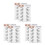 3 Pieces Eyebrow Stickers Women'S Makeup Tool Artificial Eyebrows 7