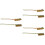 6 Pcs Iron Handle Copper Wire Detachable Grill Cleaning 6