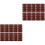 60 Pcs Sandpaper Sanding Disc Rectangle Flannel 4