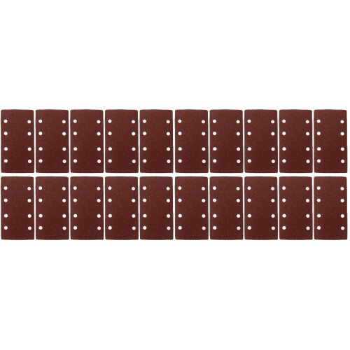 60 Pcs Sandpaper Sanding Disc Rectangle Flannel 2