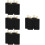 16Pcs Auto Bypass Resistor Kit Black ABS Copper Car Diagnostic Tool 9