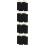 16Pcs Auto Bypass Resistor Kit Black ABS Copper Car Diagnostic Tool 10