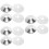 6pcs Spring Pneumatic Retaining Spring Replacement For Air Hammer Tools Includes Each For Smoothing Hammer Use 9