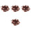 80 Pcs Realistic Fake Plastic Cockroach Trick Props 4