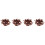 80 Pcs Realistic Fake Plastic Cockroach Trick Props 5