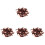 80 Pcs Realistic Fake Plastic Cockroach Trick Props 3