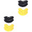 2 Count Skate Soakers Ice Skating Accessories Plush Covers 3