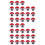 2 Count Doll Making Sticker Self-Adhesive Toy Eyes 5