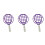 3pcs Child Accessories Blowing Bubbles 4
