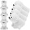 60Pcs White Animal Rubber Erasers Polar Bear Design for Student Use 4