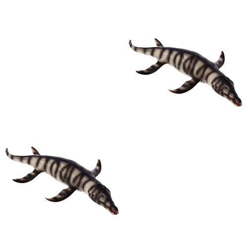 2 Count Marine Dinosaur Kids Toy Simulation Model Child 2