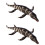 2 Count Marine Dinosaur Kids Toy Simulation Model Child 7
