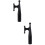 2Pcs Black Floating Nylon Boat Hook Attachment for Extension Pole Use 7