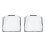 2Pcs Clear Waterproof Eva Purse Rain Covers Protective Handbag Shields 8