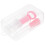 2Sets Press-Type Pet Medicine Feeder Pink ABS Convenient Safe for Pets 2
