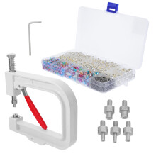 2Sets Manual Beading Machine ABS Iron Pearl Mounting Tool for Home DIY