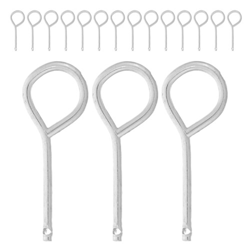 300 Pcs Stainless Steel Fire Extinguisher Safety Pull Pins 1
