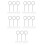 300 Pcs Stainless Steel Fire Extinguisher Safety Pull Pins 7