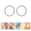48 Pcs Silicone Jelly Wristband Solid Stretchy Bracelet Diy Accessory 4