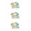 3Pcs Number Puzzles With Animals Matching Memory Self Correcting Cards 7