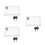 3 Sets Lockable Outlet Cover With Key Plastic Electrical Safety Plug Guard 9