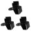 3Pcs Hard Hat Light Mount Clips Accessories 4