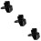 3Pcs Hard Hat Light Mount Clips Accessories 11