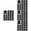 400 Pcs 20mm Plastic Corner Protector Shipping Guard Black 8