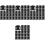 400 Pcs 20mm Plastic Corner Protector Shipping Guard Black 5