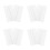 8 Pcs Clear Fire Alarm Manual Switch Cover Glass Break Replacement 10