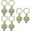 2pcs Quality Material Bag Chain Diy Handbag Chain Replacement Purse Strap 9
