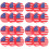 24Pcs Silicone Tennis Dampeners Vibration Reducing Set 5