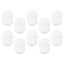 10St Underarm Zweetpads Wit Plakbaar Voor Shirts T-Shirts Jurken