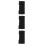 3Pcs Sweat Absorbing Black Sponge Hard Hat Insert Replacement Band 7