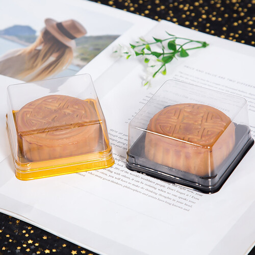 100pcs Moon Cake Blister Boxes 50g Plastic Trays 2