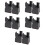 10 Pcs Adjustable Bed Risers Furniture Riser Blocks 7