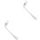 Set Of 2 Serving Fork Disabled Hands Right Handed Angled Utensils 3