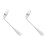 Set Of 2 Serving Fork Disabled Hands Right Handed Angled Utensils 2