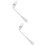Set Of 2 Serving Fork Disabled Hands Right Handed Angled Utensils 7
