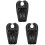 3 Pcs Inflatable Shampoo Head Pad Elder Pvc Neck Tool 2